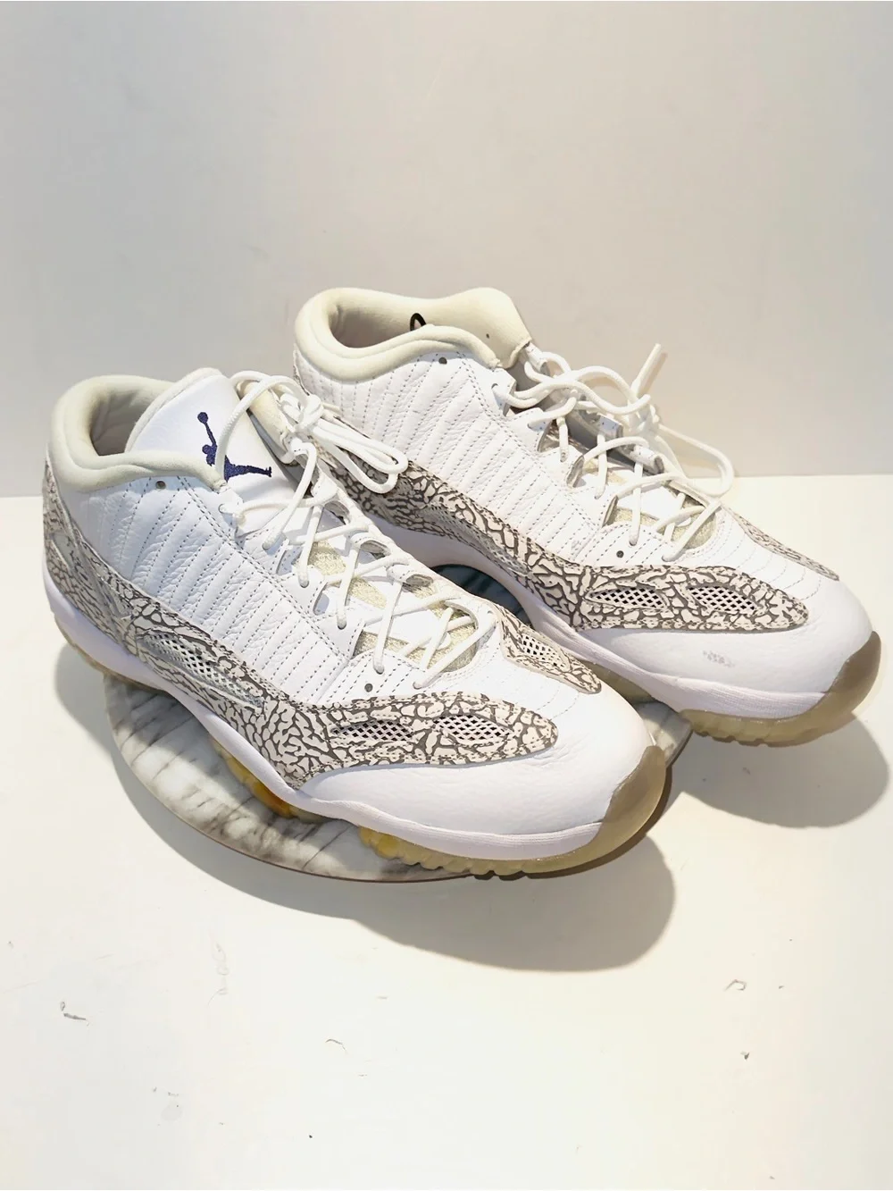 Leandro Barbosa personal wore ! Air Jordan 11 Retro Low OG 2015 “Cobalt” 306008